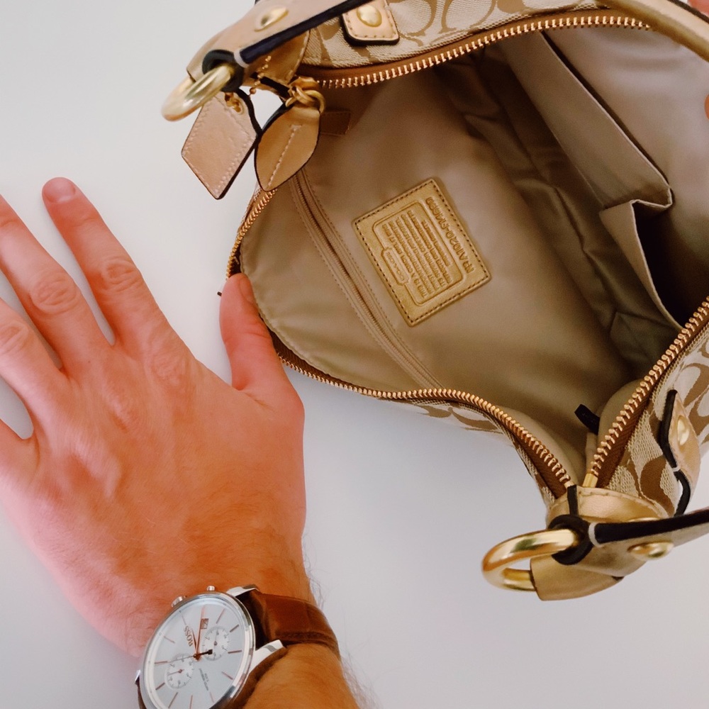 Authentic vintage COACH purse - Picture 4 of 5